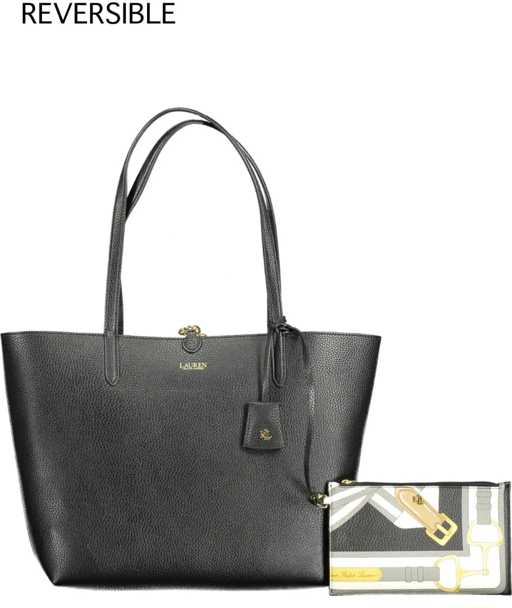 Çantë për femra RALPH LAUREN, e zezë - 3