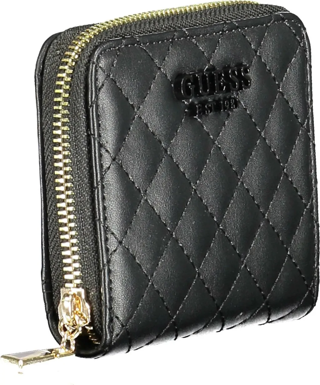 Portofol për femra GUESS JEANS, e zezë - 3
