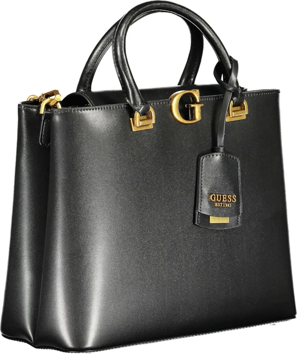 Çantë për femra GUESS JEANS, e zezë - 3