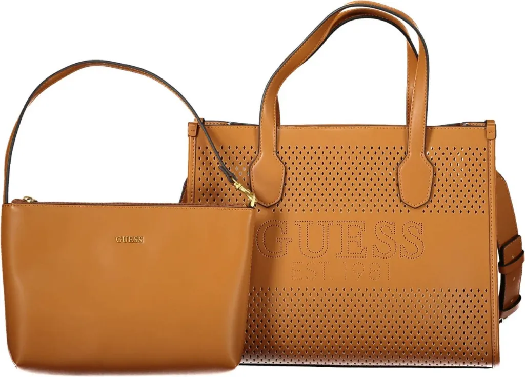 Çantë GUESS JEANS femra, kafe - 3