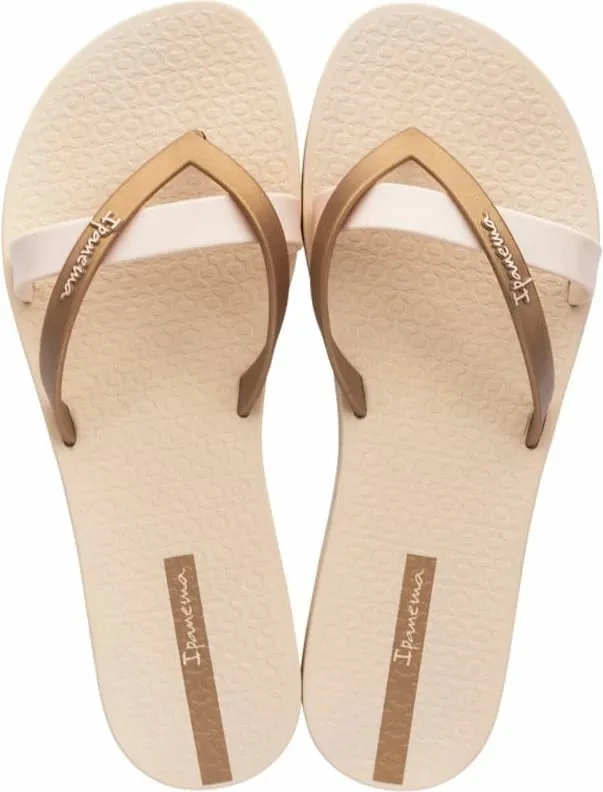 Flip-flops femra Ipanema, bezhë - 2