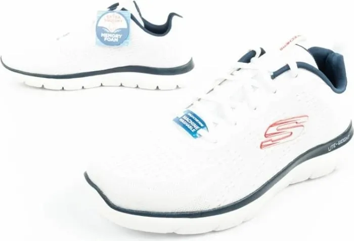 Atlete për meshkuj Skechers, të bardha - 8