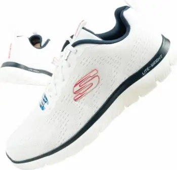 Atlete për meshkuj Skechers, të bardha