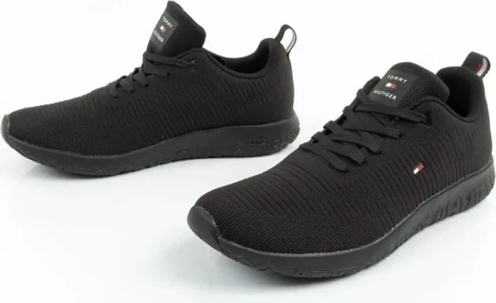 Këpucë për meshkuj Tommy Hilfiger, të zeza - 8