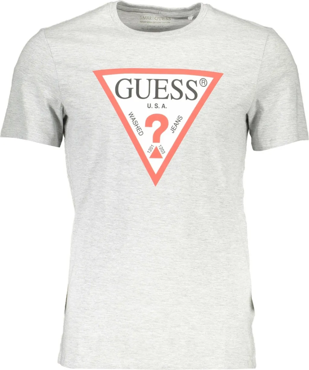 Maicë për meshkuj GUESS JEANS, gri - 1