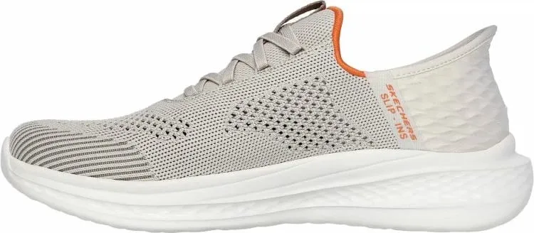 Atlete për meshkuj Skechers, bezhë - 2