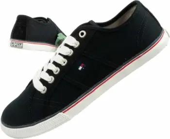 Këpucë për meshkuj Tommy Hilfiger, të zeza
