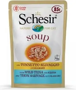 Ushqim për mace Schesir, 85 gr