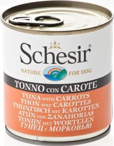 Ushqim për qen Schesir, 285 gr - 1