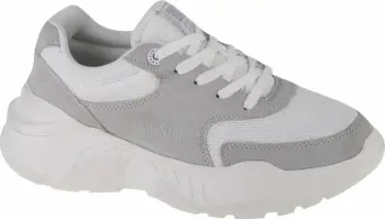Atlete me platformë Big Star W JJ274A112, tekstil, e bardhë