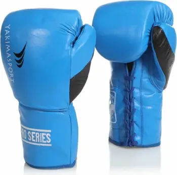 Doreza boksi Yakima Sport Wolf Gloves L, 10 oz, blu