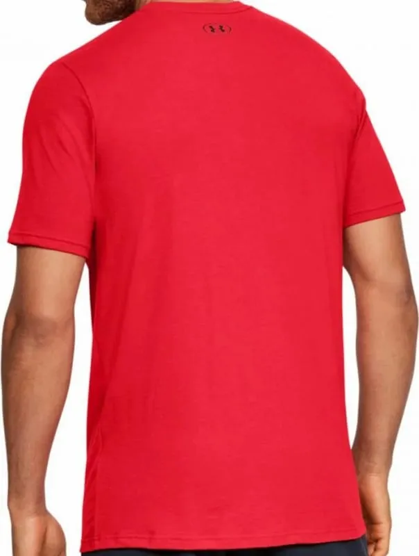 Maicë Under Armour për meshkuj, e kuqe - 3