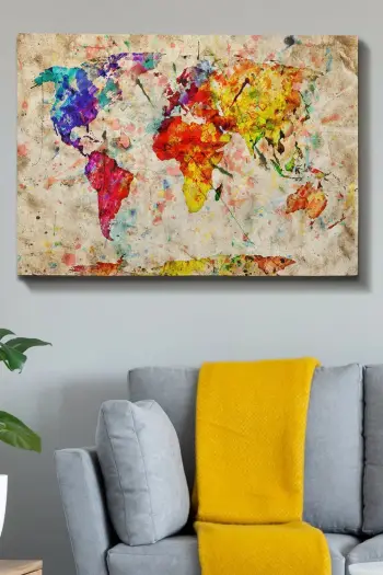 Pikturë dekorative në kanavacë, shumëngjyrëshe, Wallity, 70x100cm