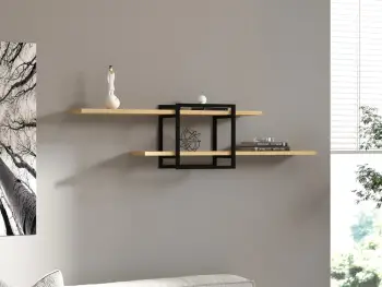 Raft muri Hanah Home, ngjyrë Sapphire Oak