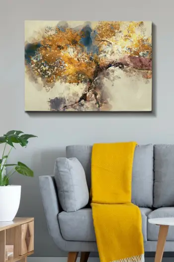 Pikturë dekorative në kanavacë, shumëngjyrëshe, 70x100cm