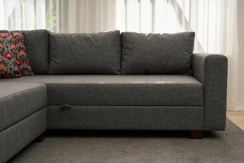 Kënd-sofë krevati Atelier del Sofa, kënd i djathtë, ngjyrë gri - 3