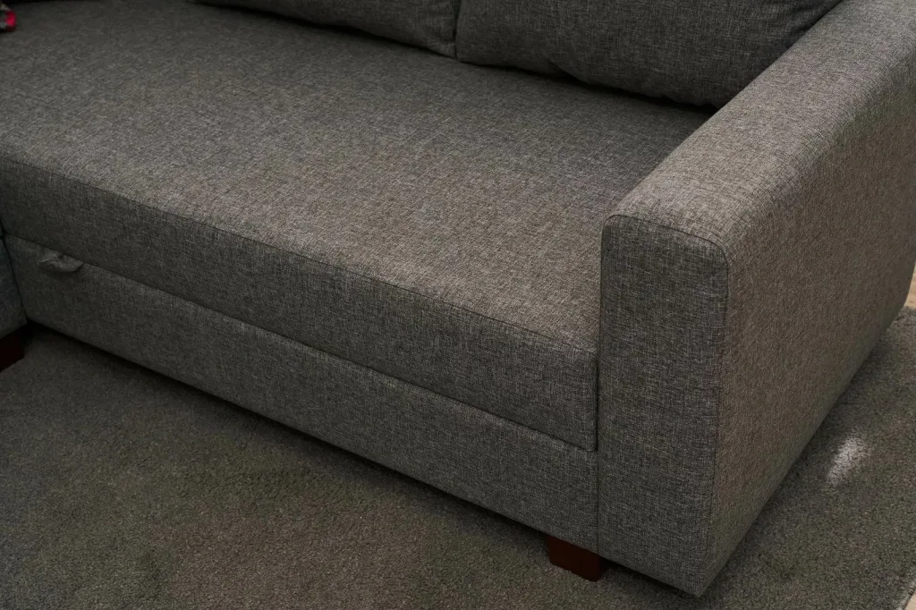 Kënd-sofë krevati Atelier del Sofa, kënd i djathtë, ngjyrë gri - 5