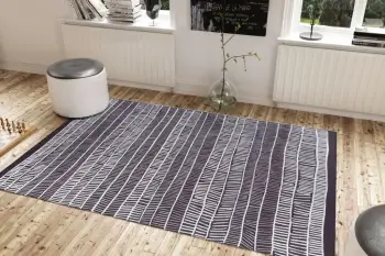 Qilim Conceptum Hypnose, Ada Gönül Chenille, 230x330cm, ngjyrë e zezë
