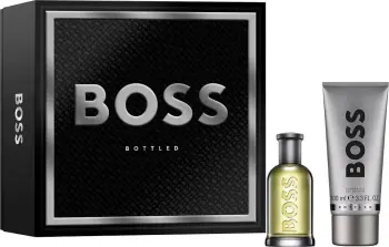 Set Eau de Toilette dhe xhel dushi Hugo Boss Bottled për meshkuj 50ml+100ml