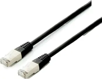 Kabllo rrjeti Equip Cat6a S/FTP 0.5m, RJ-45, e zezë