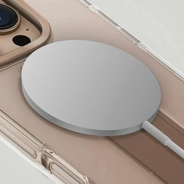 Mbështjellës UNIQ Heldro Max Magclick për iPhone 16 Pro, Transparent - 5
