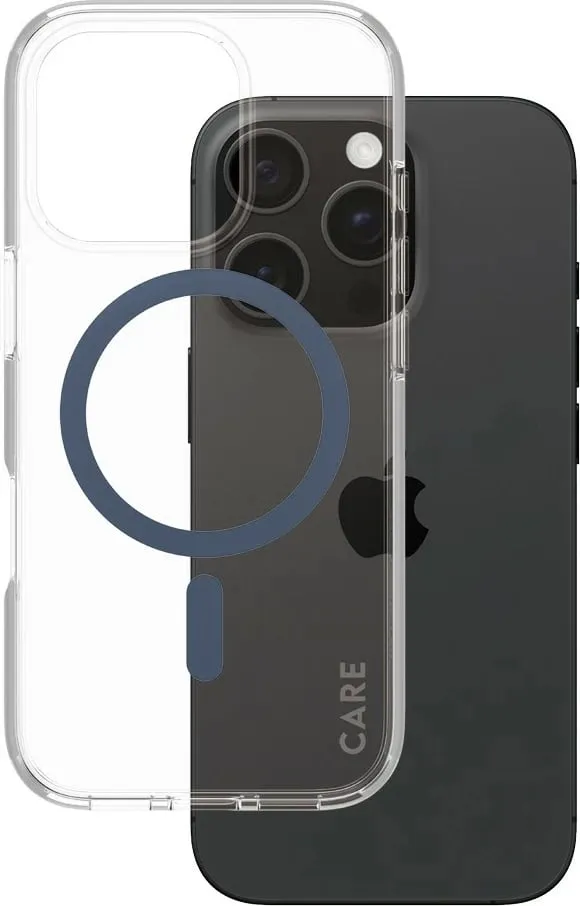 Mbështjellës PanzerGlass CARE Case Flagship MagSAFE për iPhone 16 Pro, transparent - 1