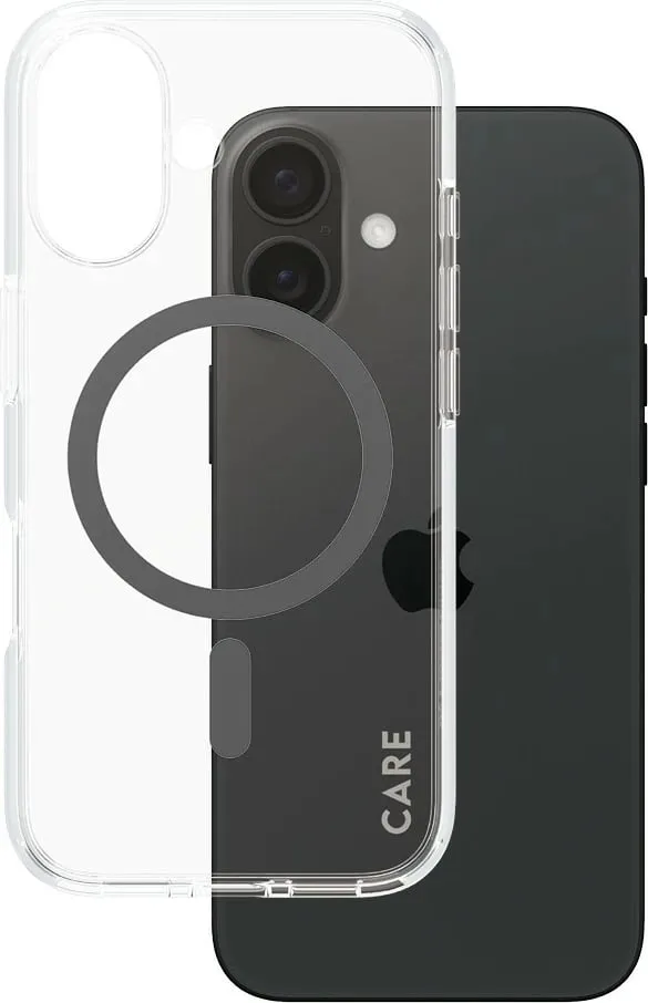 Mbështjellës PanzerGlass CARE Case Flagship MagSAFE për iPhone 16, transparent - 1