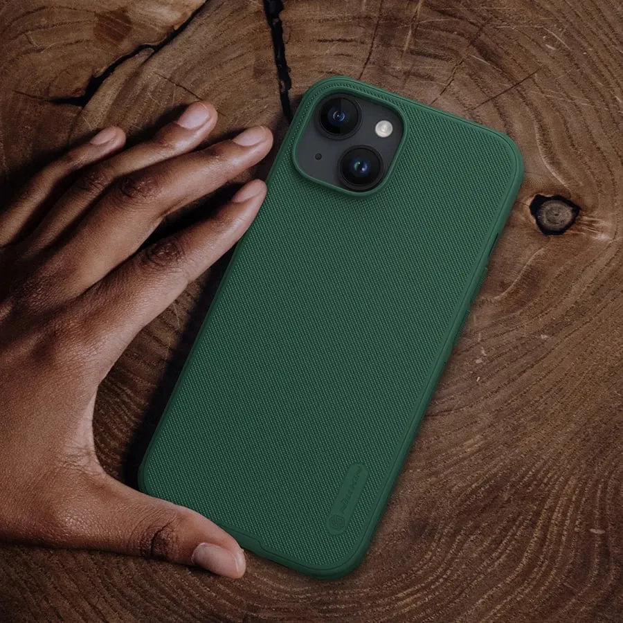 Mbështjellës Nillkin Super Frosted Shield Pro për iPhone 15, i zi - 13