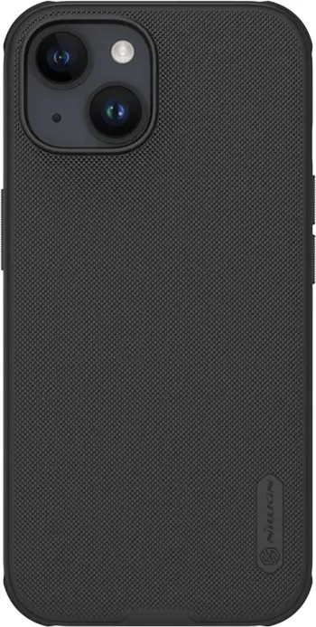 Mbështjellës Nillkin Super Frosted Shield Pro për iPhone 15, i zi