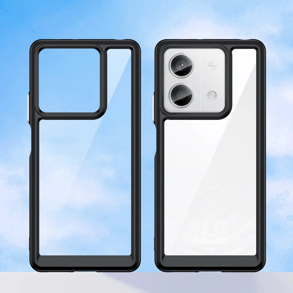 Mbështjellës Hurtel Outer Space për Xiaomi Redmi Note 13 Pro, i zi - 8