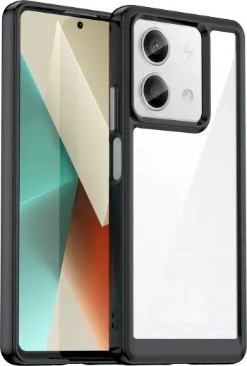 Mbështjellës Hurtel Outer Space për Xiaomi Redmi Note 13 Pro, i zi