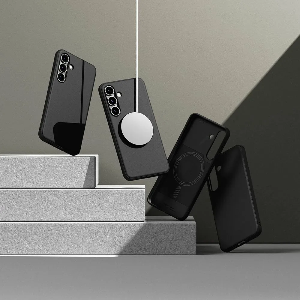 Mbështjellës Ringke Onyx MagSafe për Samsung Galaxy S25+, i zi - 7