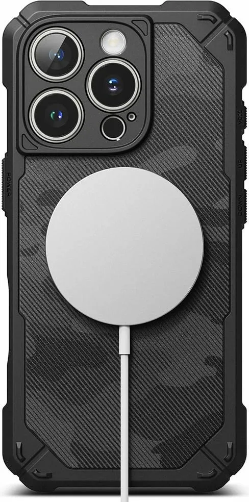 Mbështjellës Ringke Rugged Gear MagSafe për iPhone 16 Pro Max, i zi - 3