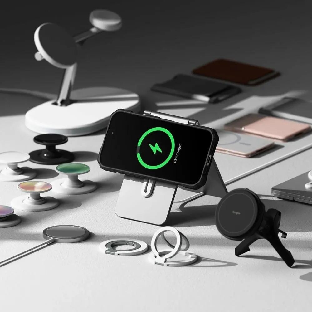Mbështjellës Ringke Rugged Gear MagSafe për iPhone 16 Pro Max, i zi - 7