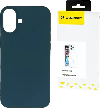 Mbështjellës Wozinsky Liquid Silicone Case MagSafe për Samsung Galaxy S25+, Blu