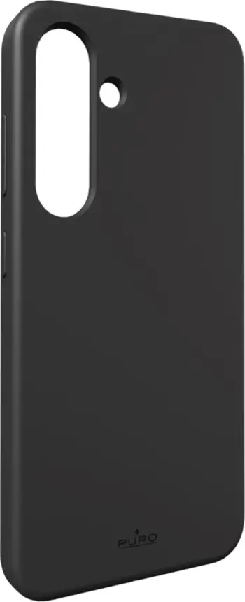 Mbështjellës Puro Icon për Samsung Galaxy S25+, silikon, i zi