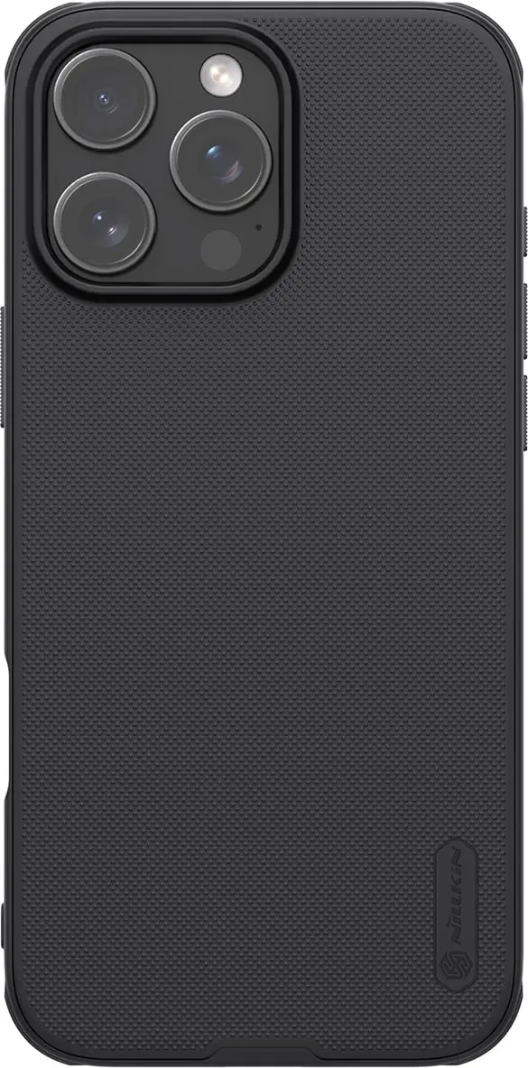 Mbështjellës Nillkin Super Frosted Shield Pro për iPhone 16 Pro, i zi - 1