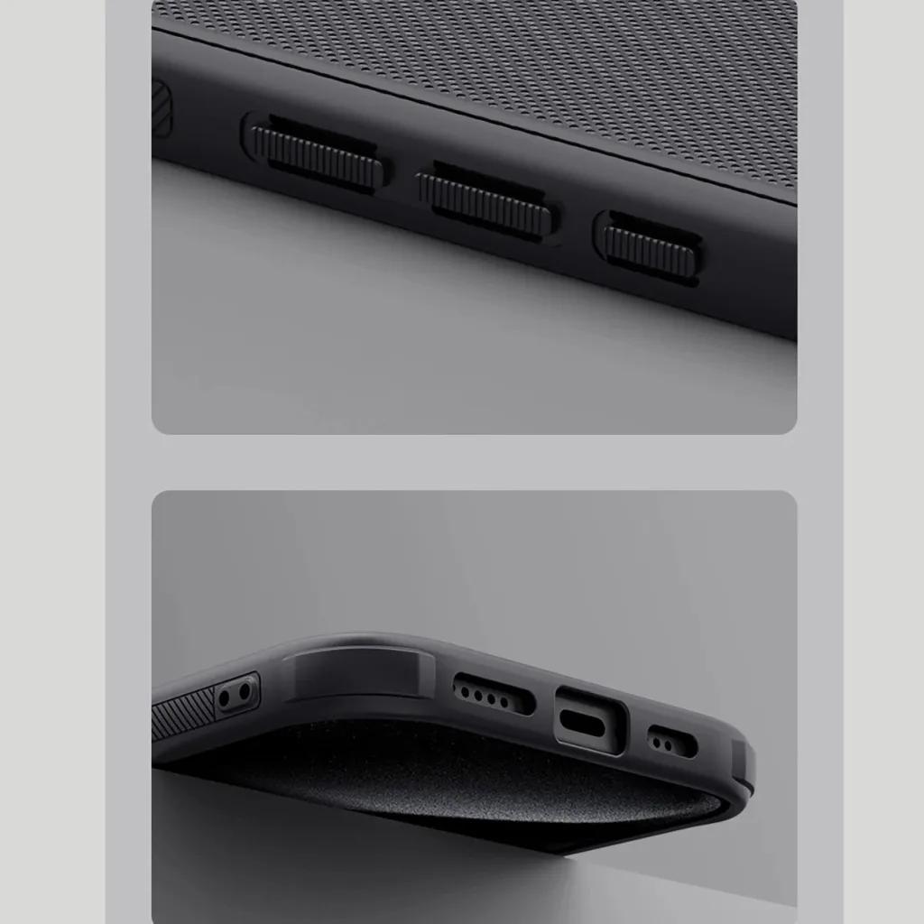 Mbështjellës Nillkin Super Frosted Shield Pro për iPhone 16 Pro, i zi - 17