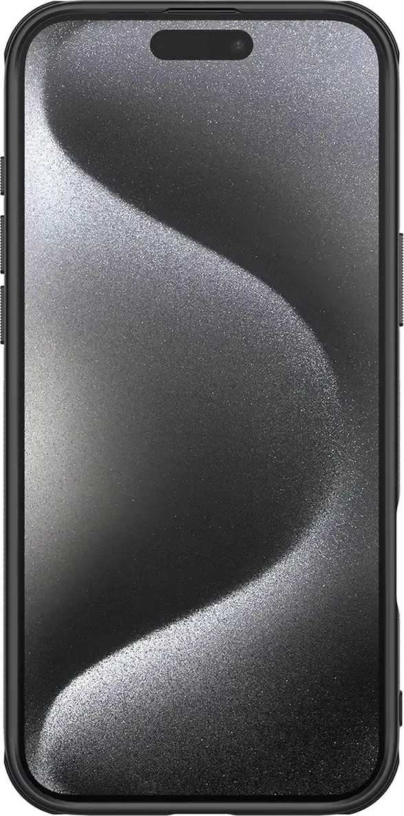 Mbështjellës Nillkin Super Frosted Shield Pro për iPhone 16 Pro, i zi - 4