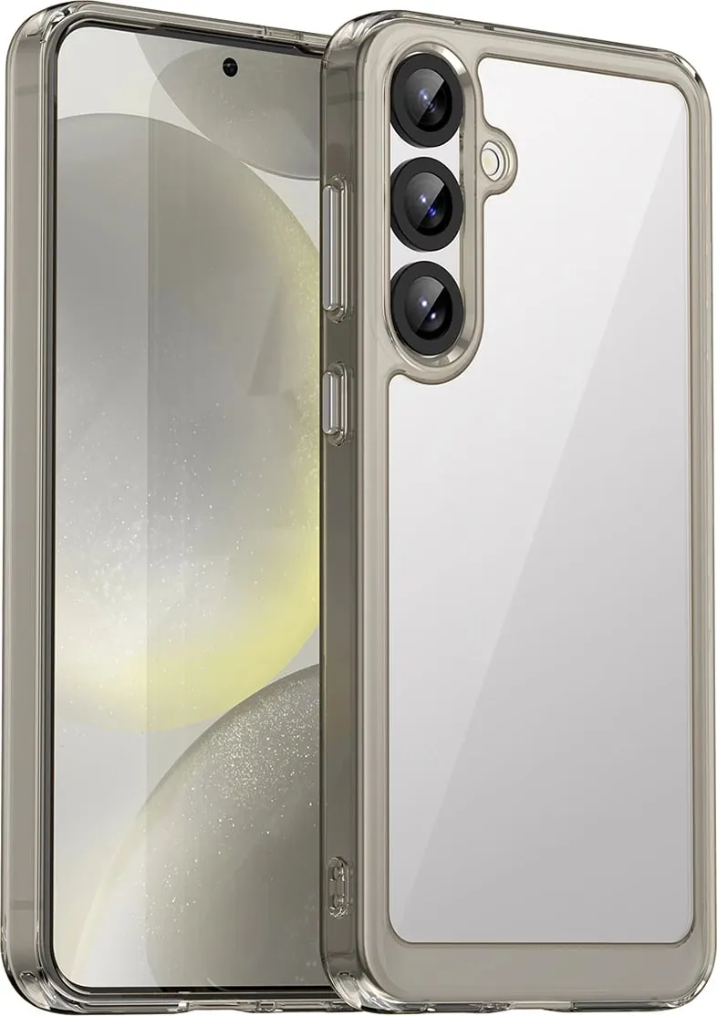 Mbështjellës Hurtel Outer Space Case për Samsung Galaxy S25+, transparent black - 1