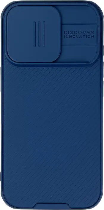 Mbështjellës Nillkin CamShield Pro Magnetic për iPhone 16 Pro, kaltër