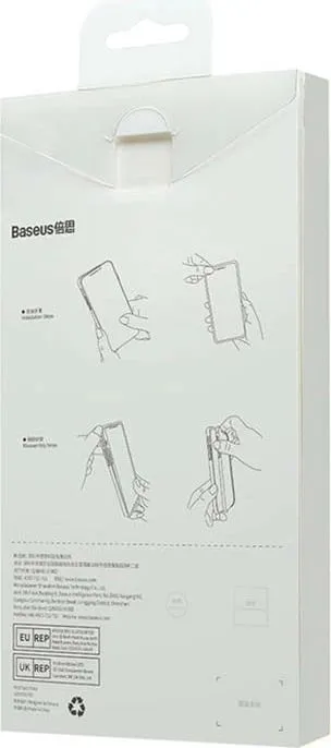 Mbështjellës Baseus SuperCeramic me xham të temperuar për iPhone 14 Plus, transparent, set - 7