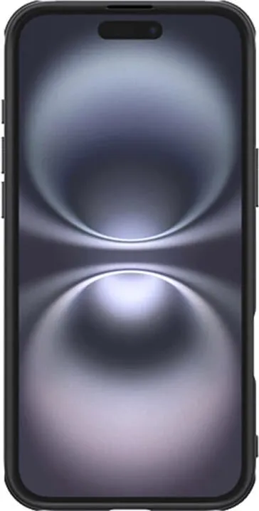 Mbështjellës Nillkin Super Frosted Shield Pro për iPhone 16 Plus, i zi - 2