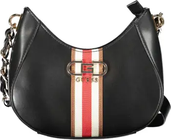 Çantë për femra GUESS JEANS Nelka, e zezë
