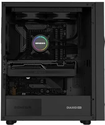 Sistem ftohës me lëng Genesis Hydria 240, radiator 240mm, 2x ventilator 120mm, i zi - 7
