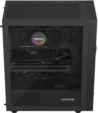 Sistem ftohës me lëng Genesis Hydria 240, radiator 240mm, 2x ventilator 120mm, i zi - 8