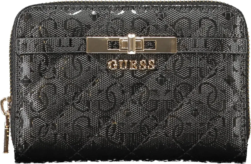 Portofol për femra GUESS JEANS, e zezë - 1