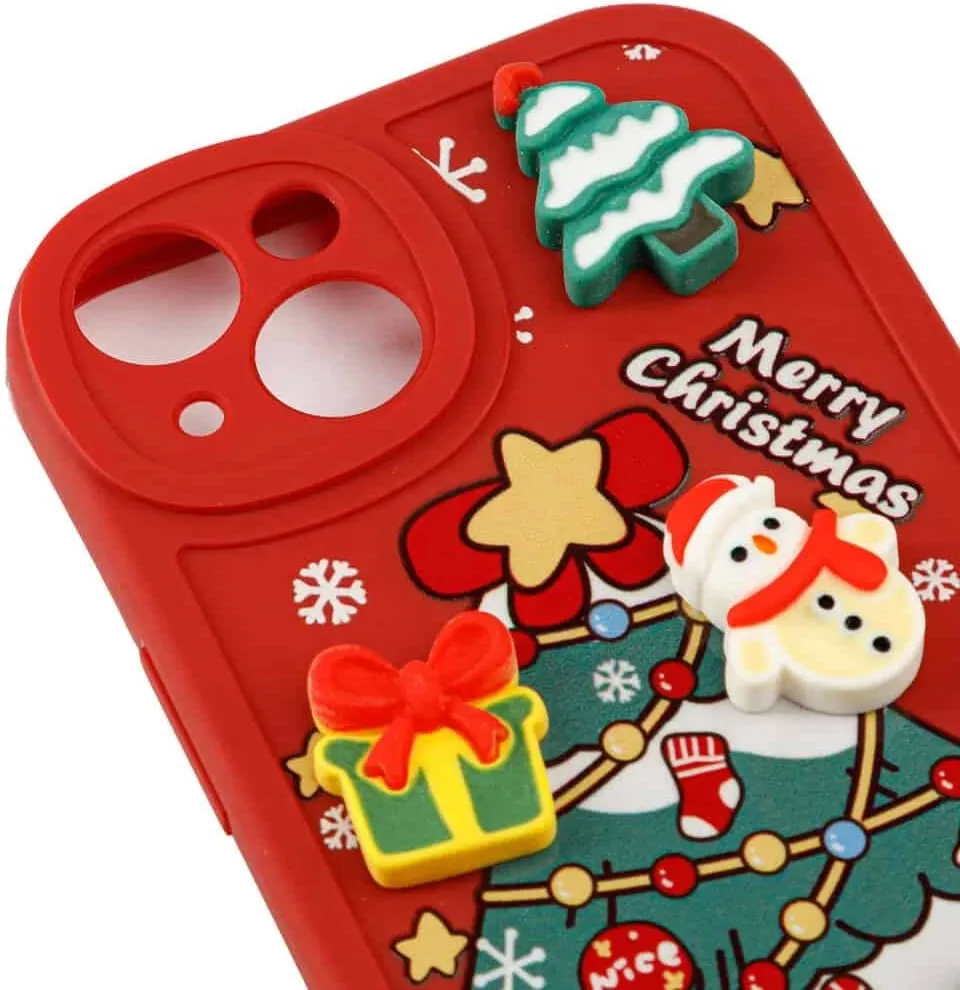 Fotroll për telefon TECH TIME Christmas Edition Cherry Red (IP12PRO) - 4