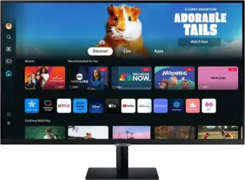Monitor smart, Samsung, S27DM500EU (LS27DM500EUXEN), 27" Full HD, i zi