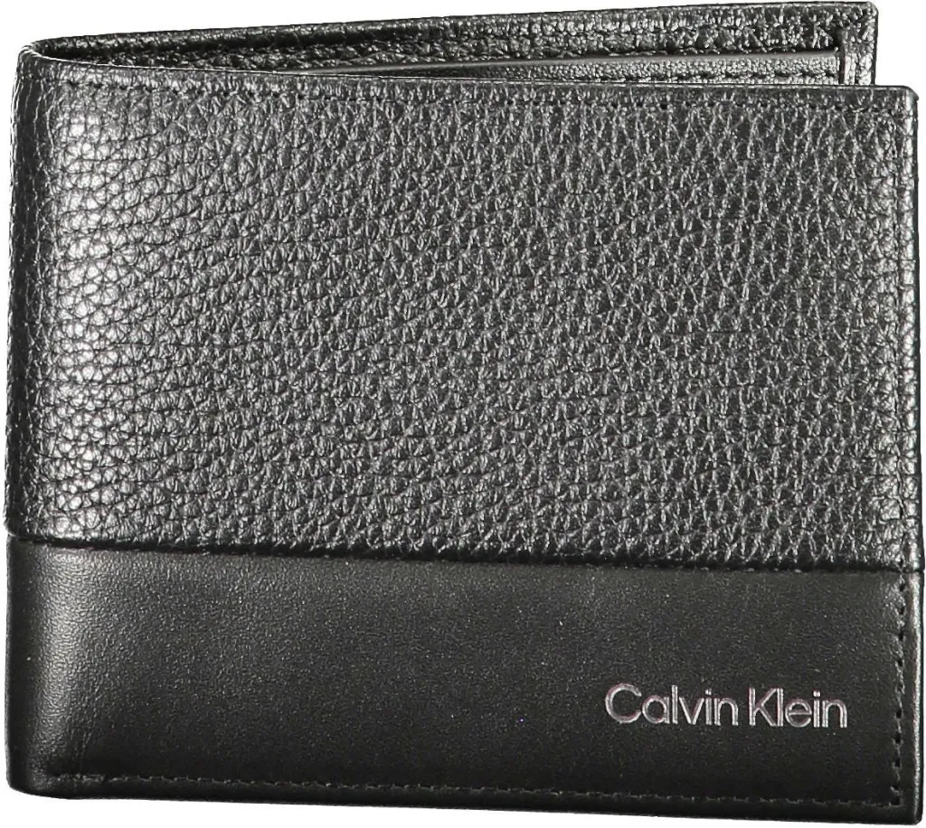 Portofol Calvin Klein për meshkuj, i zi - 1